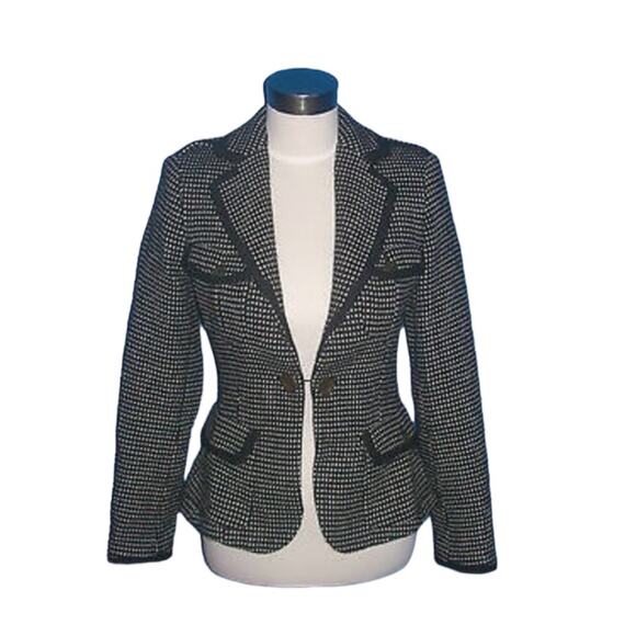 Rag & Bone Handmade Combat Style Wool Blend Single Button Blazer Jacket Size 8 - Picture 1 of 12